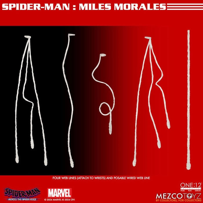 Mezco One:12 Collective Spider-Man: Across the Spider-Verse Miles Morales Action Figure