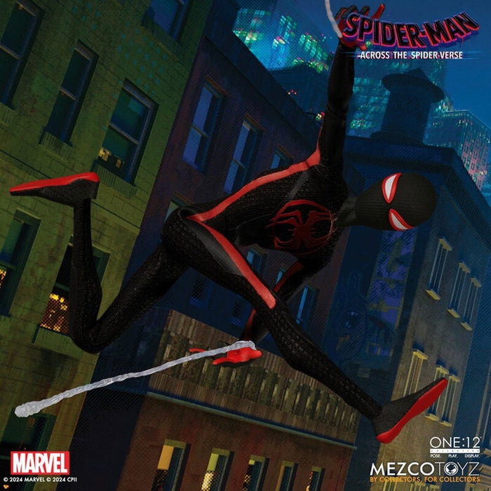 Mezco One:12 Collective Spider-Man: Across the Spider-Verse Miles Morales Action Figure