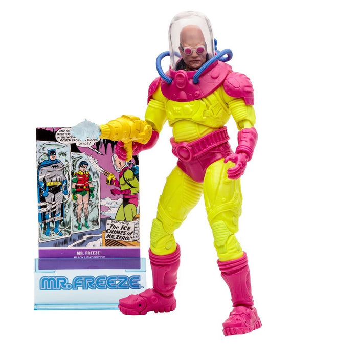 DC Multiverse Mr. Freeze Black Light Gold Label 7-Inch Scale Action Figure Exclusive