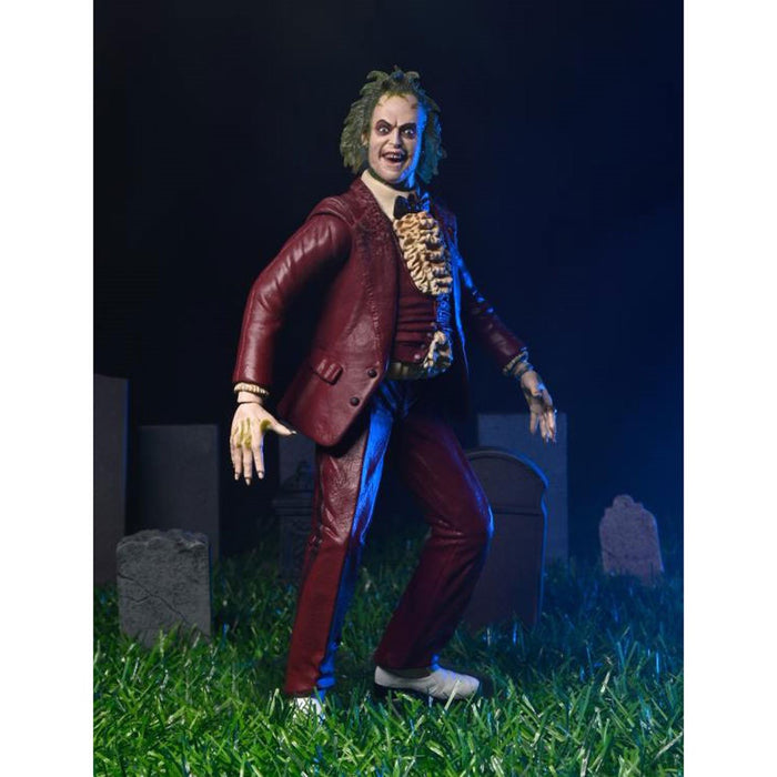 Beetlejuice (1988) Red Tuxedo 7-Inch Scale Action Figure