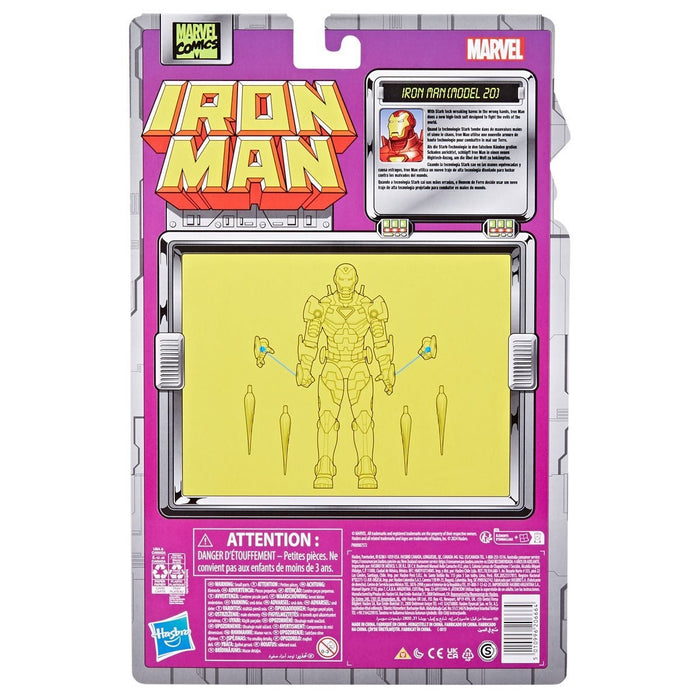 Iron Man Marvel Legends Iron Man (Model 20) 6-Inch Action Figure