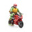 Teenage Mutant Ninja Turtles BST AXN IDW Raphael Action Figure with Metallic Candy Coat GITD Sport Bike