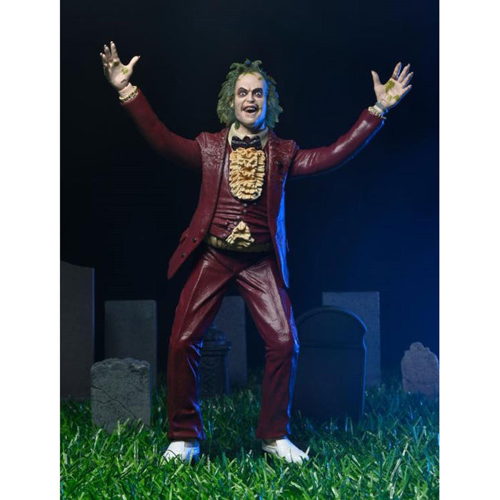 Beetlejuice (1988) Red Tuxedo 7-Inch Scale Action Figure