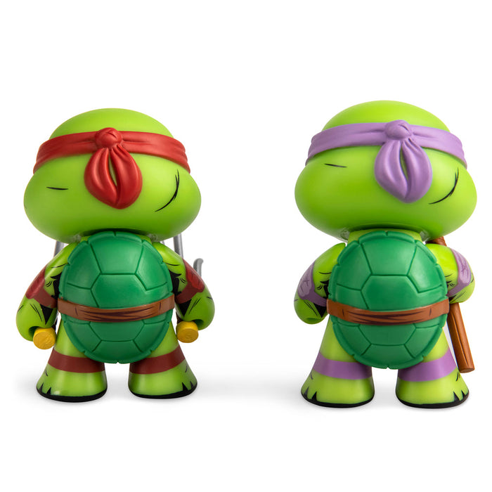 Teenage Mutant Ninja Turtles Raphael & Donatello 3-Inch Vinyl Figure 2-Pack