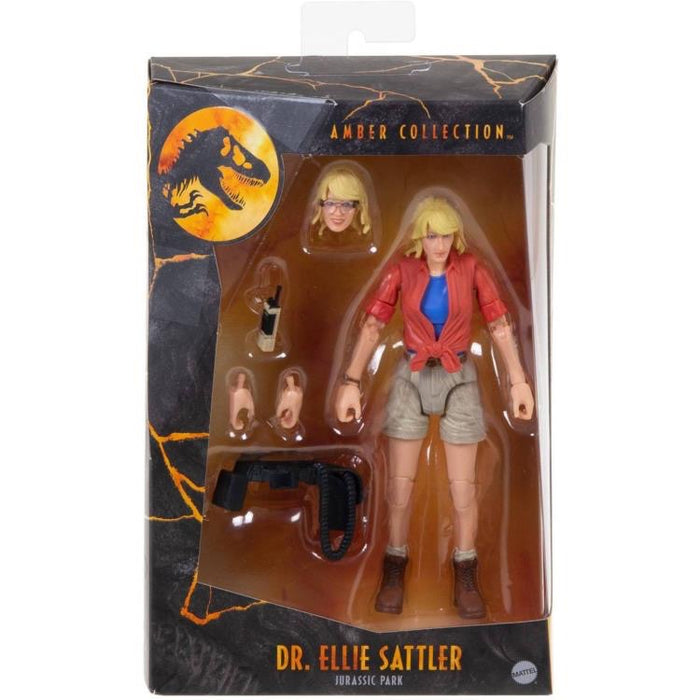 Jurassic World Human Amber Collection Dr. Ellie Sattler Action Figure