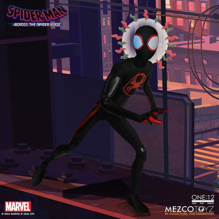 Mezco One:12 Collective Spider-Man: Across the Spider-Verse Miles Morales Action Figure