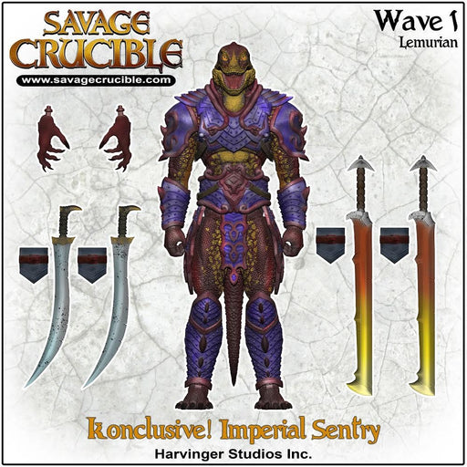 Savage Crucible Konclusive! Imperial Sentry Action Figure