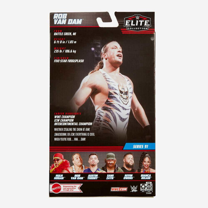 WWE Elite Collection Series 91 Rob Van Dam 6-Inch Action Figure