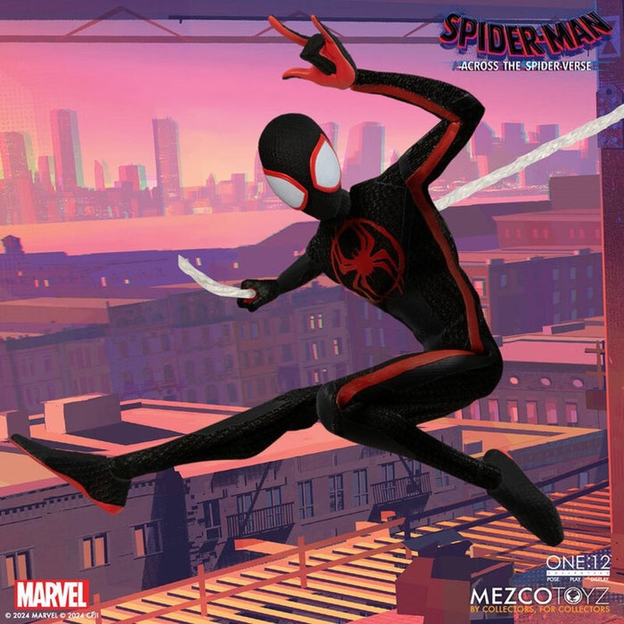 Mezco One:12 Collective Spider-Man: Across the Spider-Verse Miles Morales Action Figure