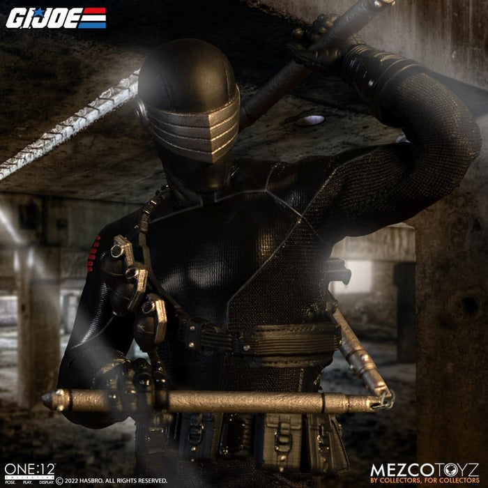 Mezco One:12 Collective G.I. Joe: Snake Eyes Deluxe Edition