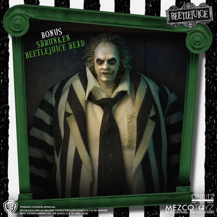 Mezco One:12 Collective Beetlejuice Deluxe Edition Action Figure