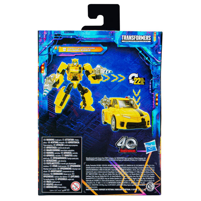 Transformers Generations Legacy United Deluxe Animated Universe Bumblebee Action Figure