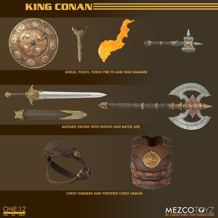 One:12 Collective King Conan Figure