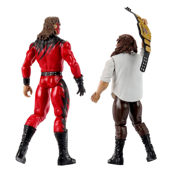 WWE Main Event Showdown Series 18 Kane vs. Mankind Action Figure 2-Pack