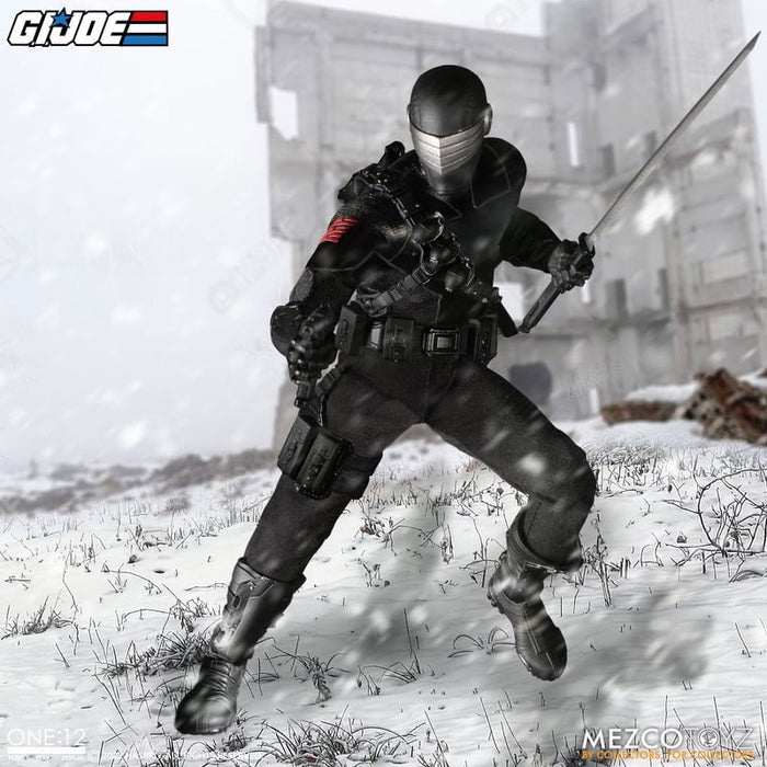 Mezco One:12 Collective G.I. Joe: Snake Eyes Deluxe Edition