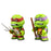 Teenage Mutant Ninja Turtles Raphael & Donatello 3-Inch Vinyl Figure 2-Pack