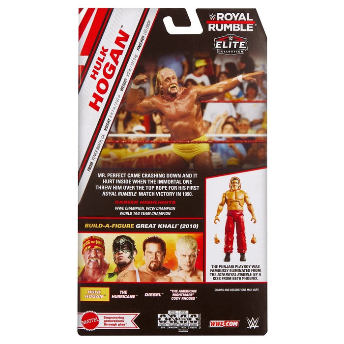 WWE 2025 Royal Rumble Elite Hulk Hogan Action Figure