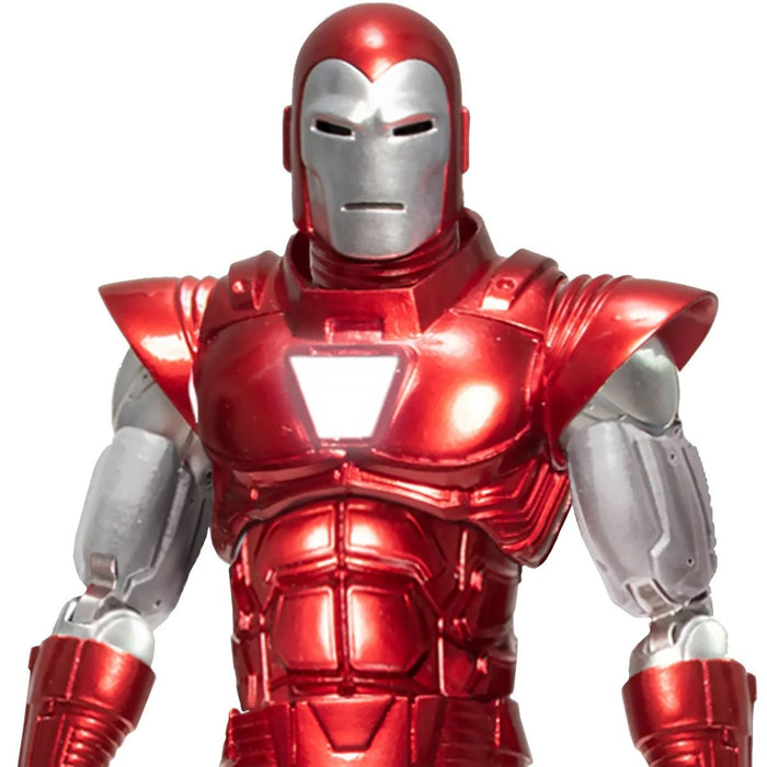 Mezco One:12 Collective Iron Man: Silver Centurion Edition Action Figure