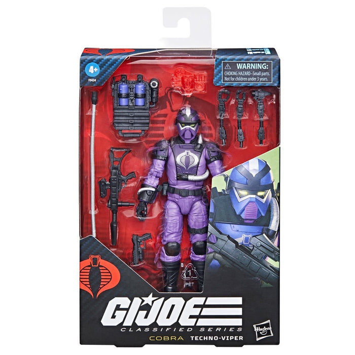 G.I. Joe Classified Series 6-Inch Cobra Techno-Viper Action Figure