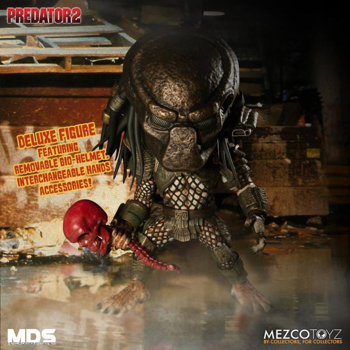 Mezco Designer Series Predator 2 Deluxe Predator Action Figure