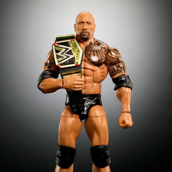 WWE Elite Top Picks 2024 The Rock Action Figure