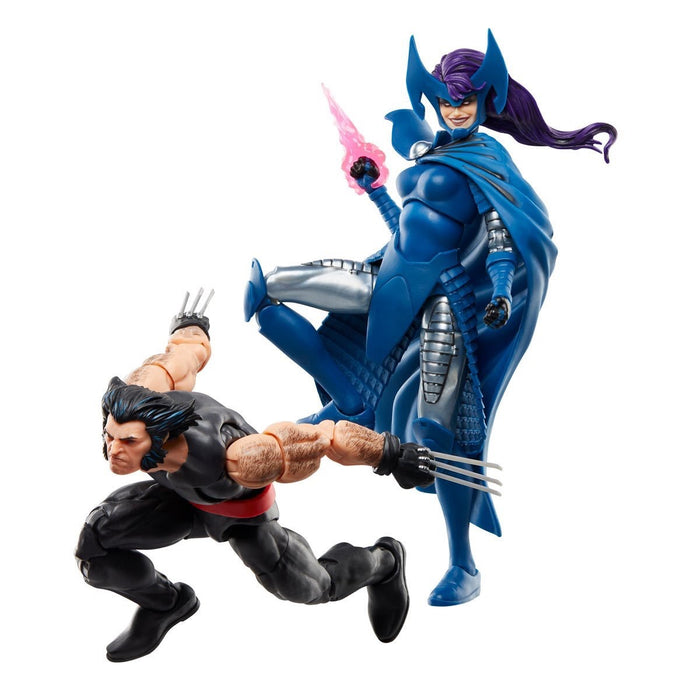 Marvel Legends Wolverine 50th Wolverine and Psylocke 6-Inch Action Figure 2-Pack