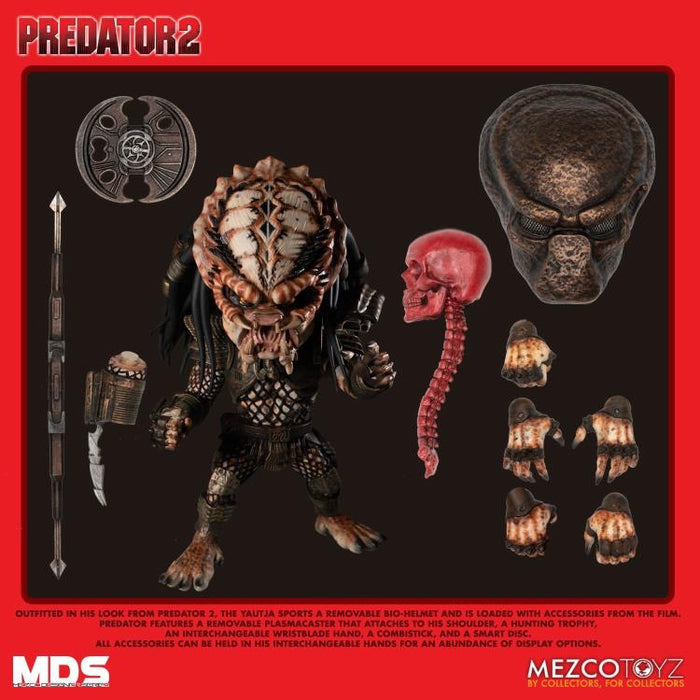 Mezco Designer Series Predator 2 Deluxe Predator Action Figure