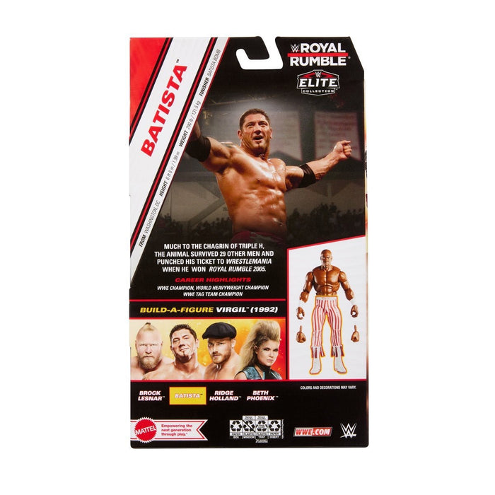 WWE Royal Rumble Batista Elite Action Figure