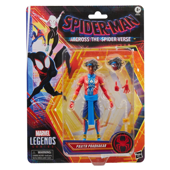 Spider-Man Across the Spider-Verse Marvel Legends Pavitr Prabhakar 6-Inch Action Figure