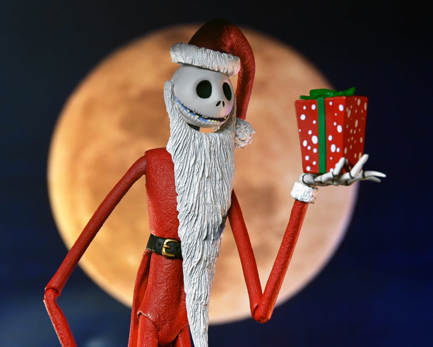 Disney Tim Burton's The Nightmare Before Christmas Ultimate Santa Jack 7-Inch Scale Action Figure