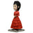 Beetlejuice Beetlejuice Lydia Deetz Wedding Dress Head Knocker Bobblehead