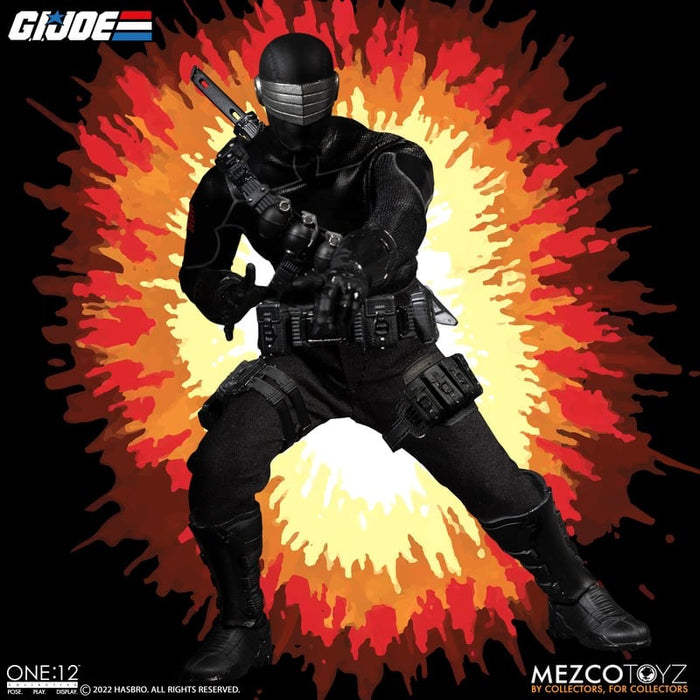 Mezco One:12 Collective G.I. Joe: Snake Eyes Deluxe Edition