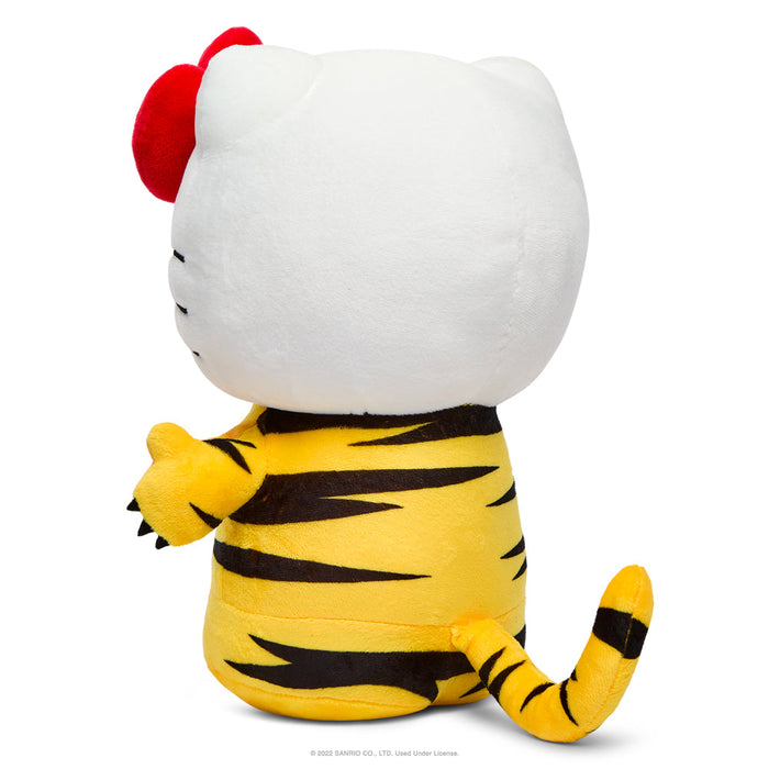 Hello Kitty Tiger 13-Inch Interactive Plush - Black & Cream Edition