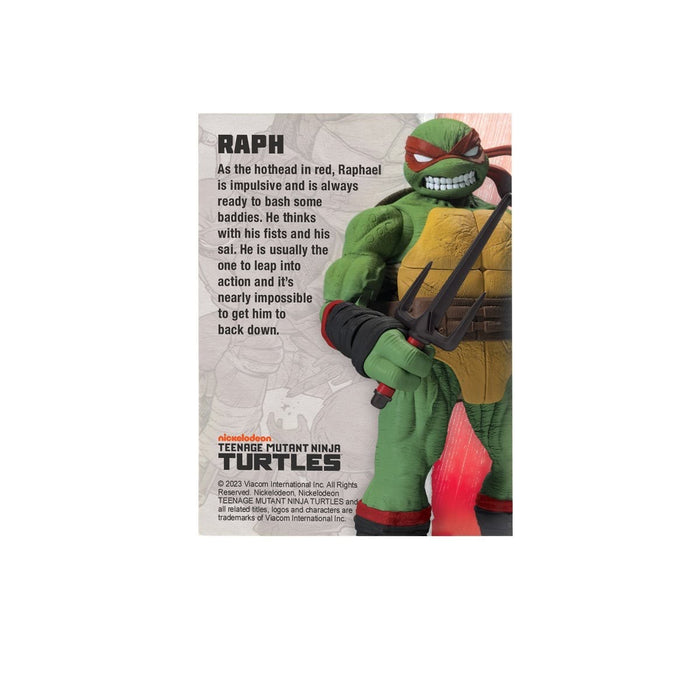 Teenage Mutant Ninja Turtles BST AXN IDW Raphael Action Figure with Metallic Candy Coat GITD Sport Bike