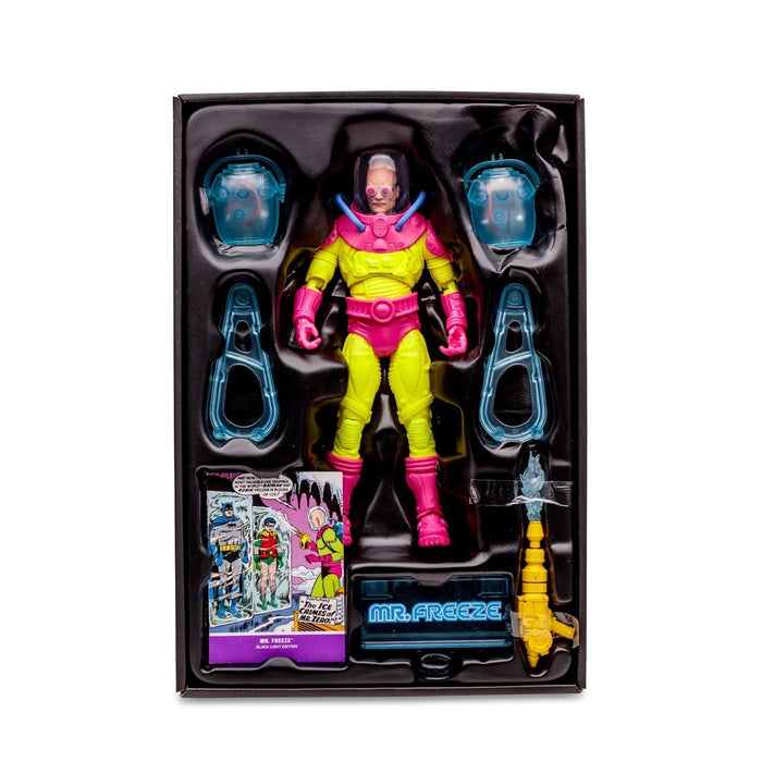 DC Multiverse Mr. Freeze Black Light Gold Label 7-Inch Scale Action Figure Exclusive