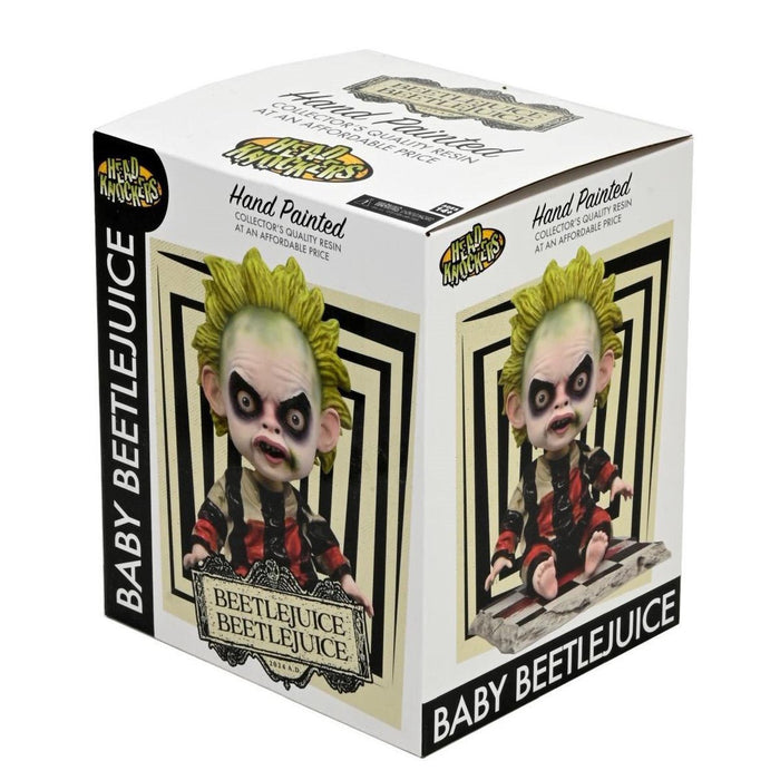 Beetlejuice Beetlejuice Baby Beetlejuice Head Knocker Bobblehead