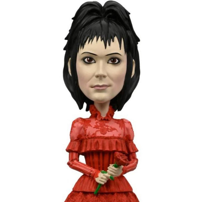 Beetlejuice Beetlejuice Lydia Deetz Wedding Dress Head Knocker Bobblehead