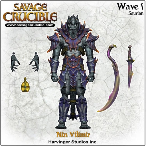 Savage Crucible Nin Vilimir Action Figure