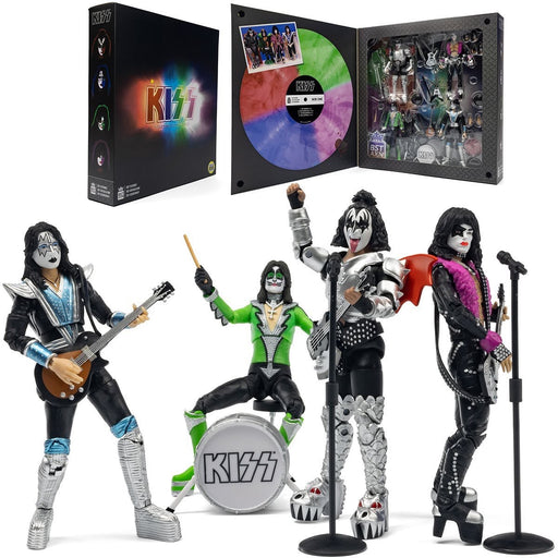 KISS Vegas Outfits BST AXN 5-Inch Action Figure 4-Pack Convention Exclusive