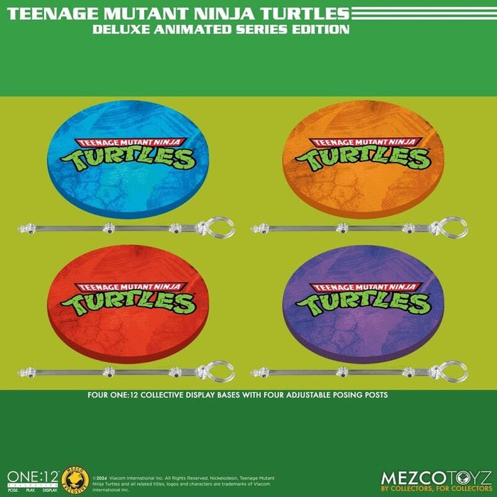 One:12 Collective Teenage Mutant Ninja Turtles Deluxe Animated Series Edition