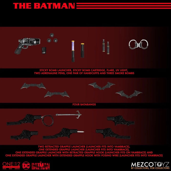 Mezco One:12 Collective The Batman Action Figure