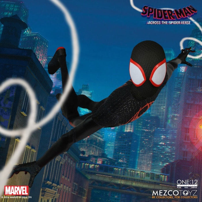 Mezco One:12 Collective Spider-Man: Across the Spider-Verse Miles Morales Action Figure