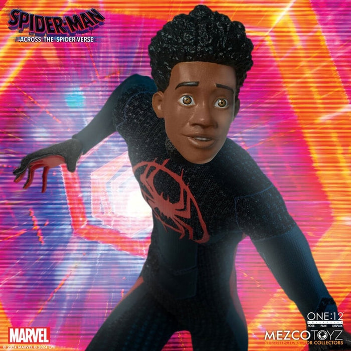 Mezco One:12 Collective Spider-Man: Across the Spider-Verse Miles Morales Action Figure