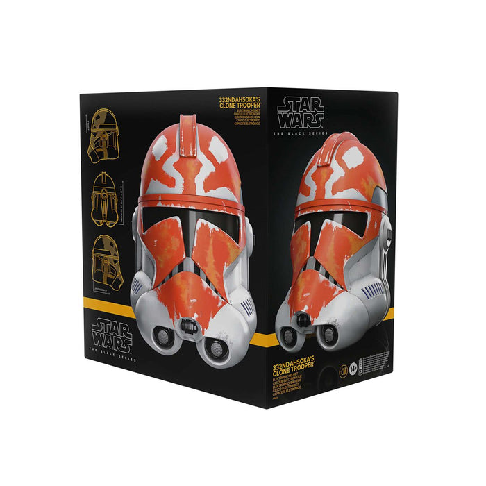 Star Wars The Black Series 332nd Ahsoka’s Clone Trooper Electronic Helmet Prop Replica