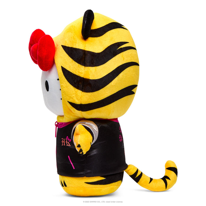 Hello Kitty Tiger 13-Inch Interactive Plush - Black & Cream Edition