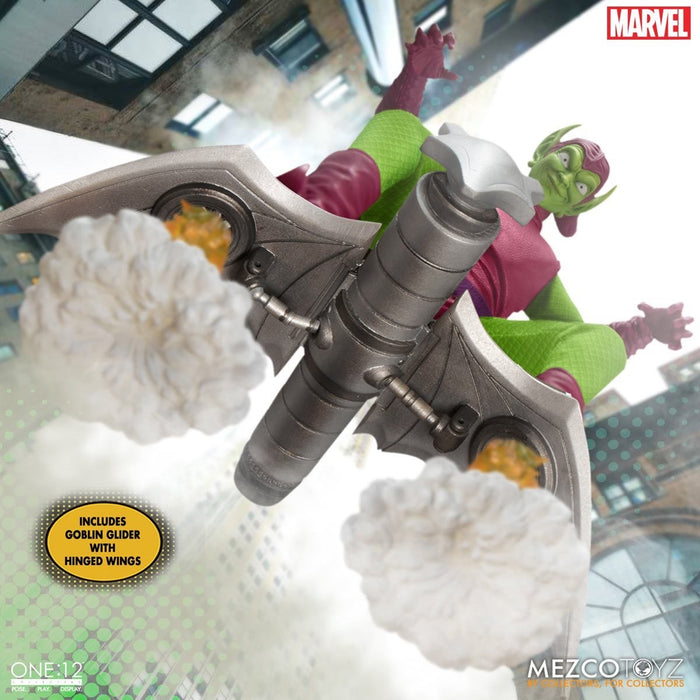 Mezco One:12 Collective Spider-Man Green Gobin Deluxe Edition Action Figure