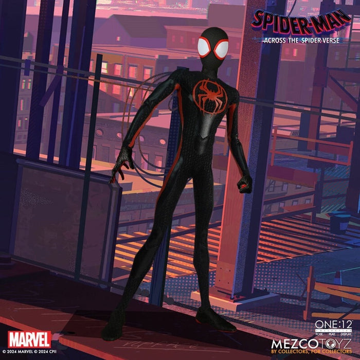 Mezco One:12 Collective Spider-Man: Across the Spider-Verse Miles Morales Action Figure