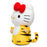 Hello Kitty Tiger 13-Inch Interactive Plush - Black & Cream Edition