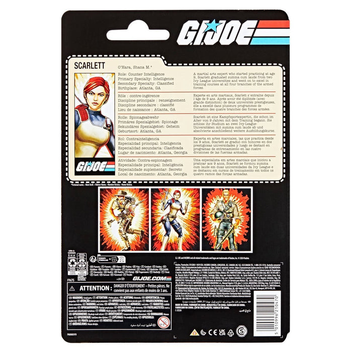 G.I. Joe Classified Series 6-Inch Retro Scarlett Action Figure