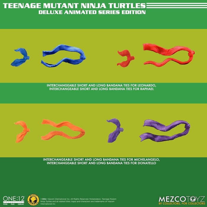 One:12 Collective Teenage Mutant Ninja Turtles Deluxe Animated Series Edition